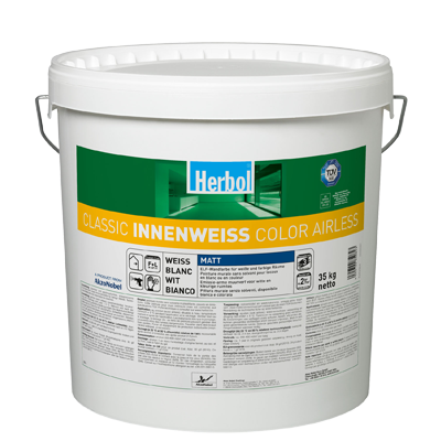 Classic Innenweiss Color Airless Herbol Belgique